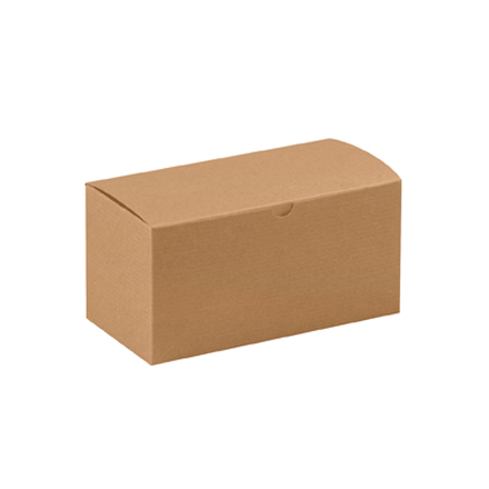 9 x 4 <span class='fraction'>1/2</span> x 4 <span class='fraction'>1/2</span>" Kraft Gift Boxes