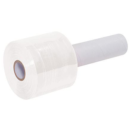 3" x 80 Gauge x 1000' White Extended Core Bundling Film